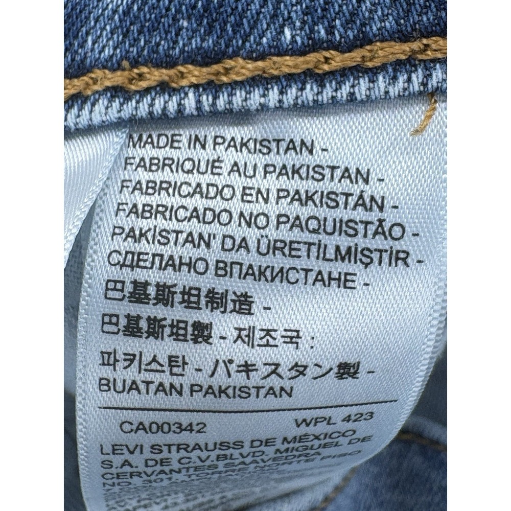 Levi's 505 Jeans Men's 40x30 Blue Medium Wash Flex Denim‎ Regular Straight Leg - Picture 4 of 11